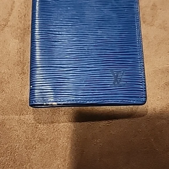 Louis Vuitton Blue, Yellow, and Brown Wallet Set - Picture 2 of 14